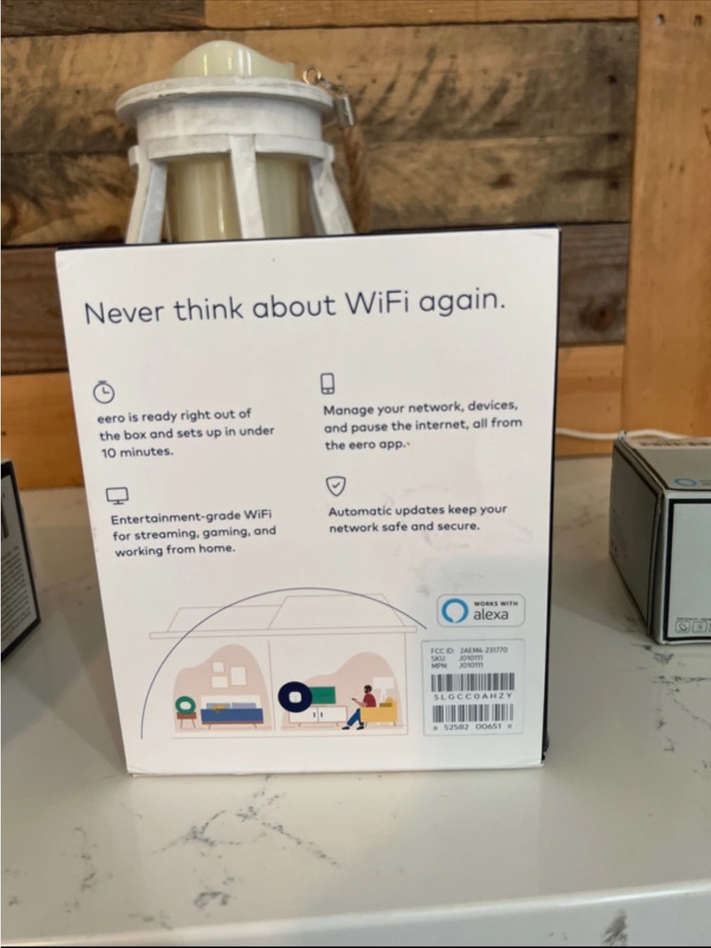 eero Mesh WiFi Router - White - Picture 2 of 4